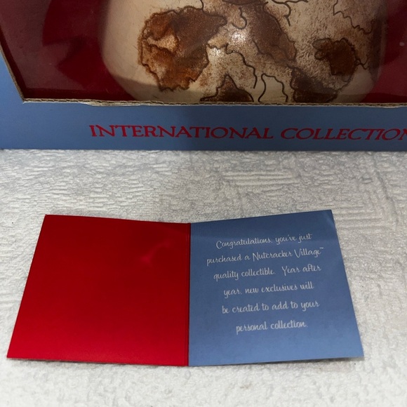 Rare Vintage Nutcracker Village 2005 Napoleon Figurine in Black and White - Picture 11 of 15